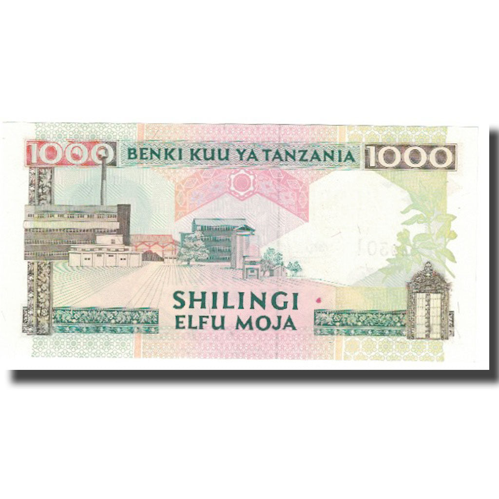 Geldschein, Tanzania, 1000 Shilingi, KM:27b, UNZ