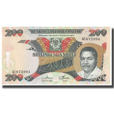 Banconote, Tanzania, 200 Shilingi, KM:18a, FDS