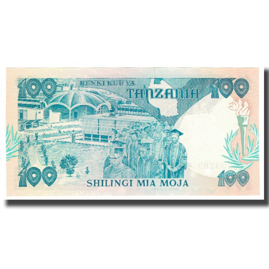 Banknot, Tanzania, 100 Shilingi, KM:24, UNC(65-70)