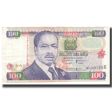 Banknote, Kenya, 100 Shillings, 1996, 1996-07-01, KM:37a, UNC(63)