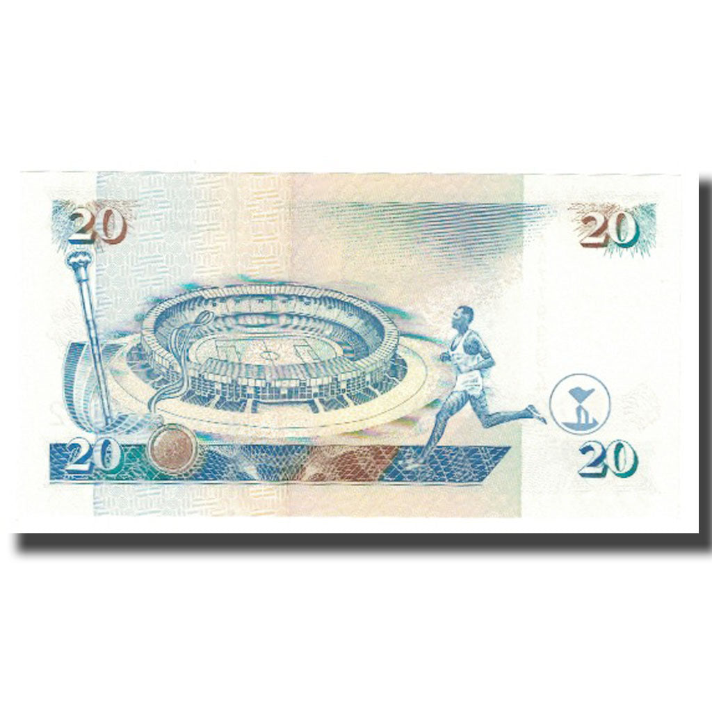 Banknote, Kenya, 20 Shillings, 1995, 1995-07-01, KM:32, UNC(65-70)