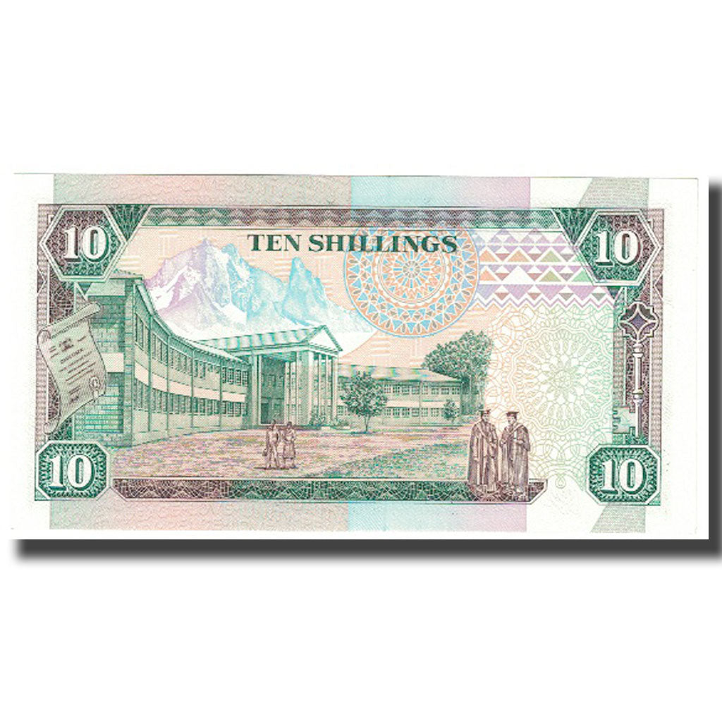 Banknote, Kenya, 10 Shillings, 1989, 1989-10-14, KM:24a, UNC(65-70)