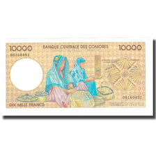 Banconote, Comore, 10,000 Francs, 1976, KM:14, FDS