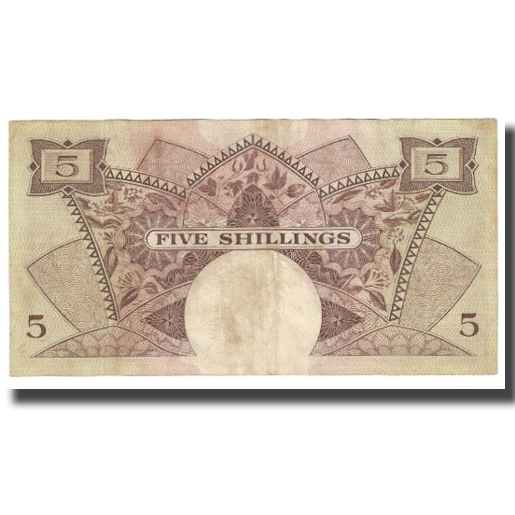 Banknote, EAST AFRICA, 5 Shillings, KM:41a, VF(20-25)