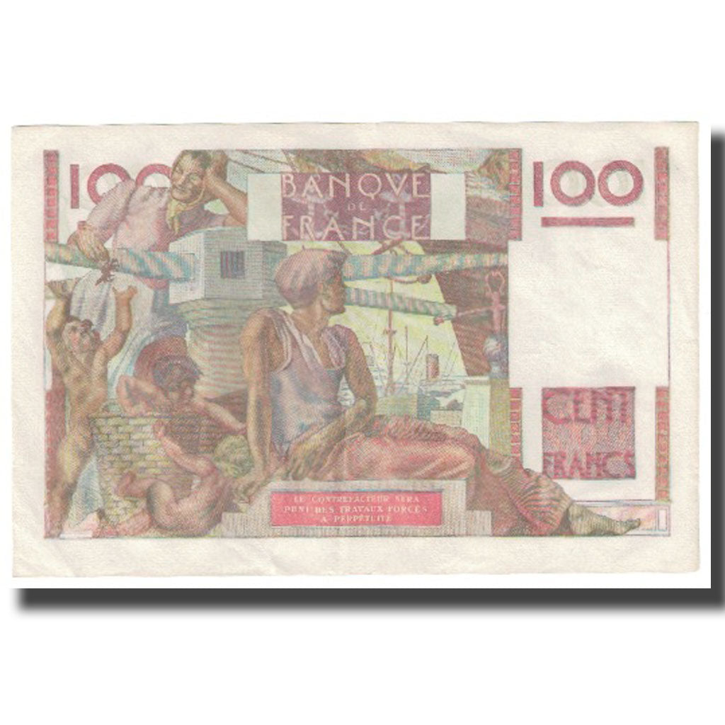 France, 100 Francs, 1951, 1951-11-02, UNC(63), KM:128d