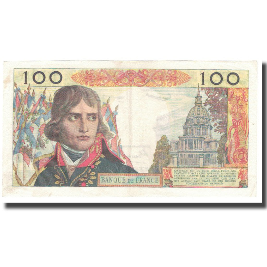 France, 100 Nouveaux Francs, Bonaparte, 1960, 1960-09-01, UNC(63), Fayette:59.7