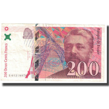 France, 200 Francs, Eiffel, 1996, VF(20-25), Fayette:75.2, KM:159a