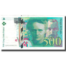 France, 500 Francs, Pierre et Marie Curie, 1994, UNC(63), KM:160a