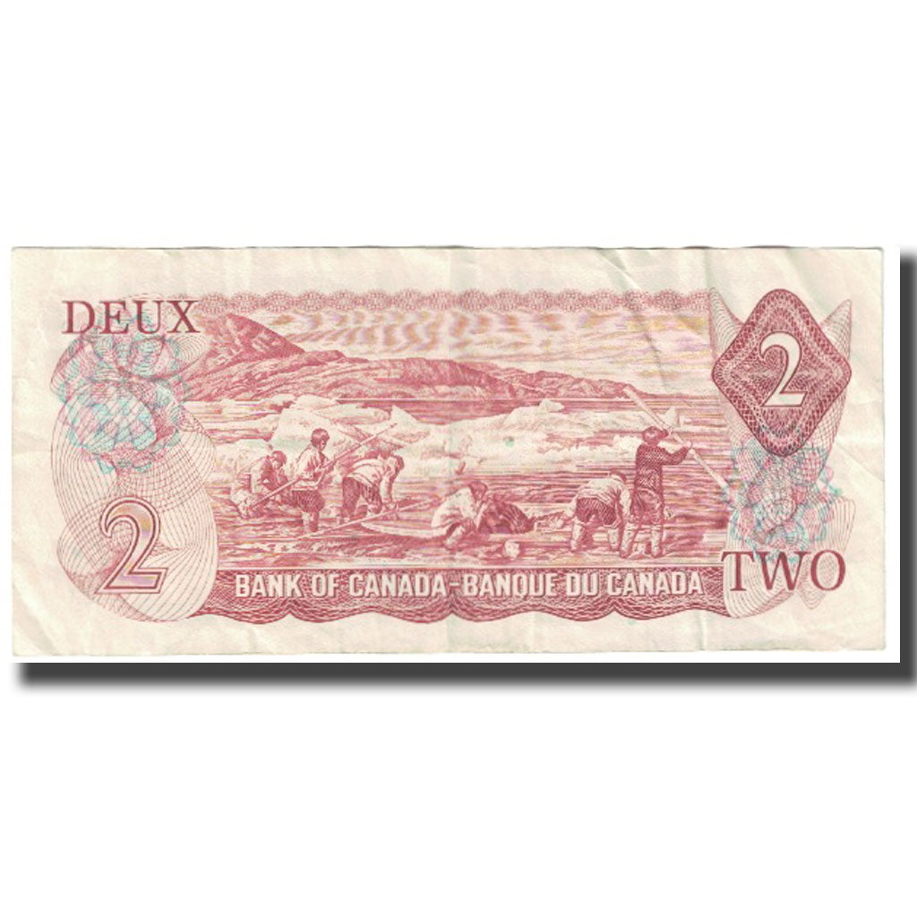 Billete, 2 Dollars, 1974, Canadá, KM:86a, BC