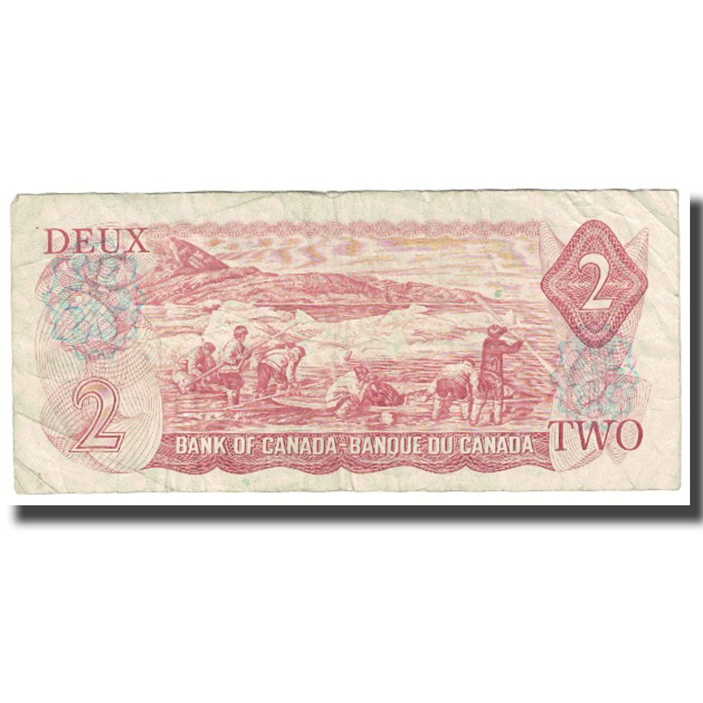 Banconote, Canada, 2 Dollars, 1974, KM:86a, MB