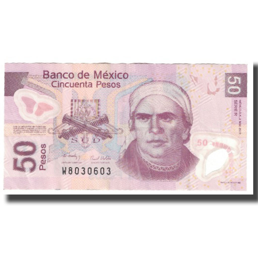 Banknote, Mexico, 50 Pesos, 2010, 2010-05-03, KM:123a, EF(40-45)