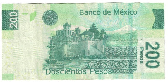 Banknote, Mexico, 200 Pesos, 2008, 2008-04-28, KM:125a, AU(55-58)