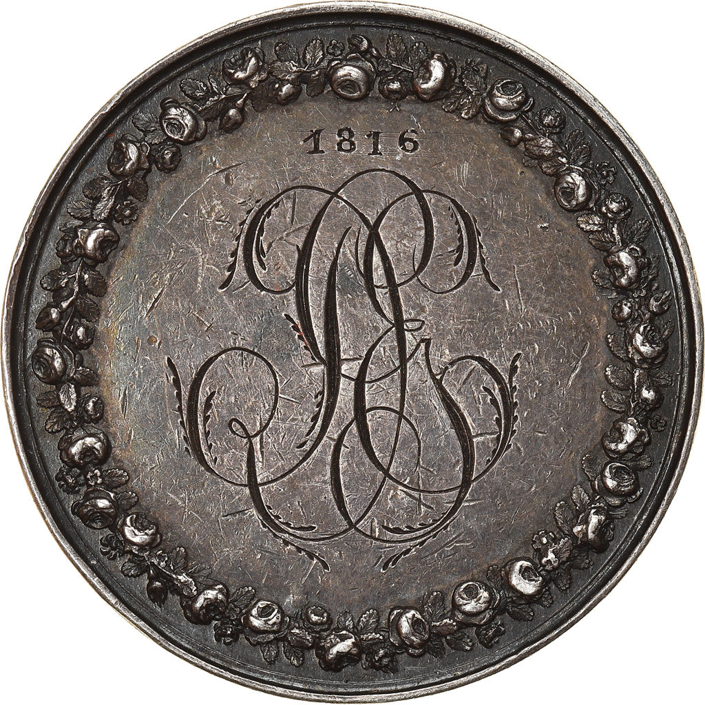 França, Medal, Mariage, La Religion les Unit, Crenças e religiões, 1816