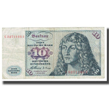Banknote, GERMANY - FEDERAL REPUBLIC, 10 Deutsche Mark, 1980, 1980-01-02