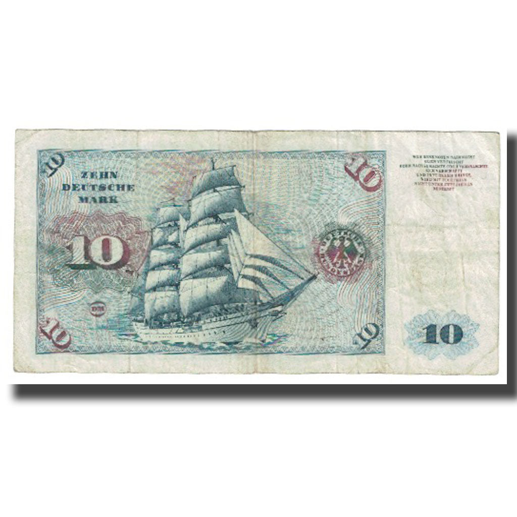 Banknote, GERMANY - FEDERAL REPUBLIC, 10 Deutsche Mark, 1980, 1980-01-02