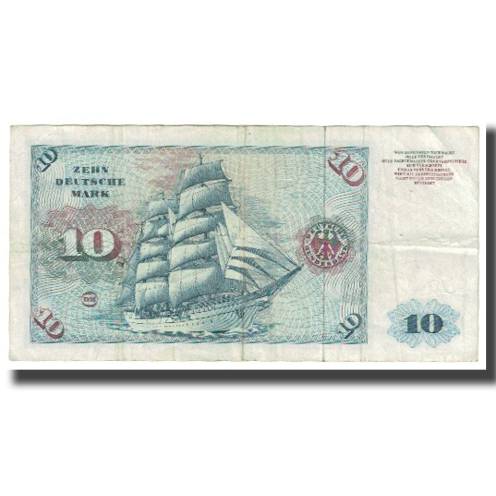 Banknote, GERMANY - FEDERAL REPUBLIC, 10 Deutsche Mark, 1977, 1977-06-01