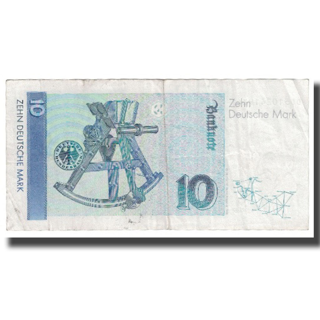 Banknote, GERMANY - FEDERAL REPUBLIC, 10 Deutsche Mark, 1993, 1993-10-01