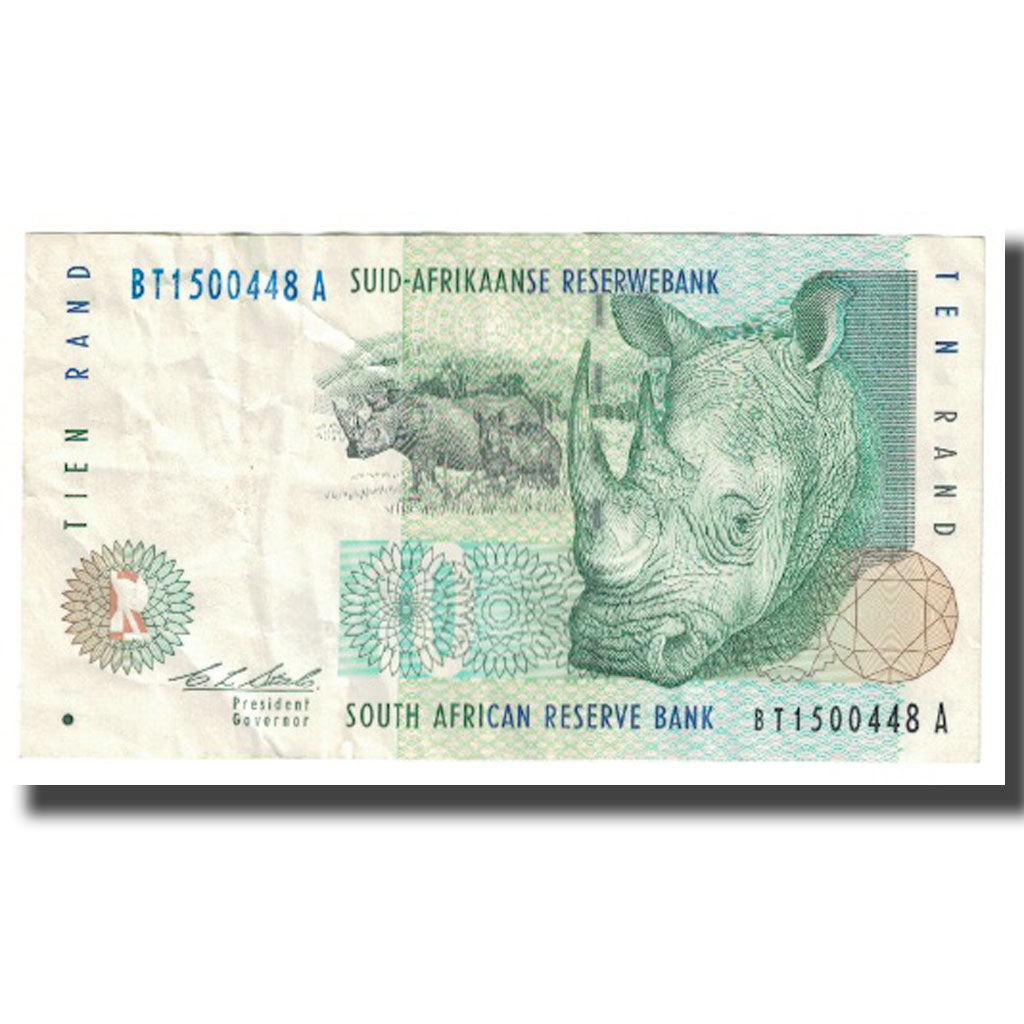 Banknote, South Africa, 10 Rand, KM:123a, EF(40-45)