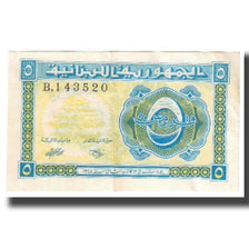 Banknote, Lebanon, 5 Piastres, 1948, 1948-01-12, KM:40, EF(40-45)