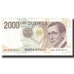 Banconote, Italia, 2000 Lire, 1990, 1990-10-03, KM:115, FDS
