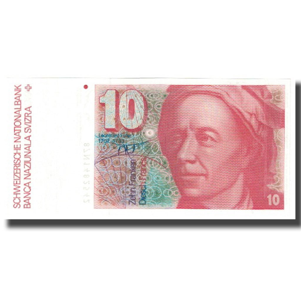 Banknote, Switzerland, 10 Franken, KM:53e, UNC(65-70)