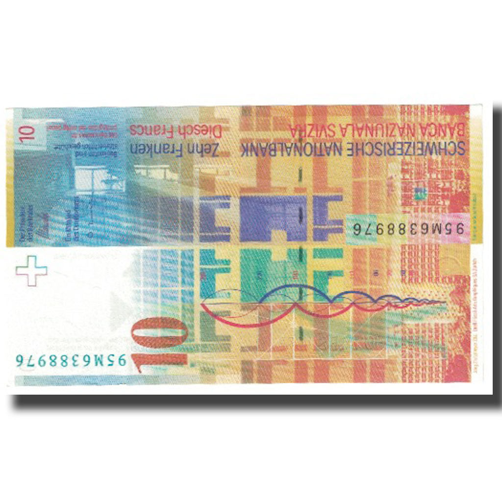 Banconote, Svizzera, 10 Franken, KM:66a, FDS