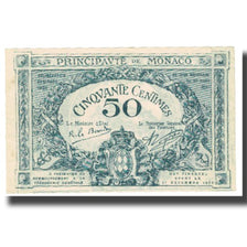 Banconote, Monaco, 50 Centimes, 1920, 1920-03-20, KM:3a, BB