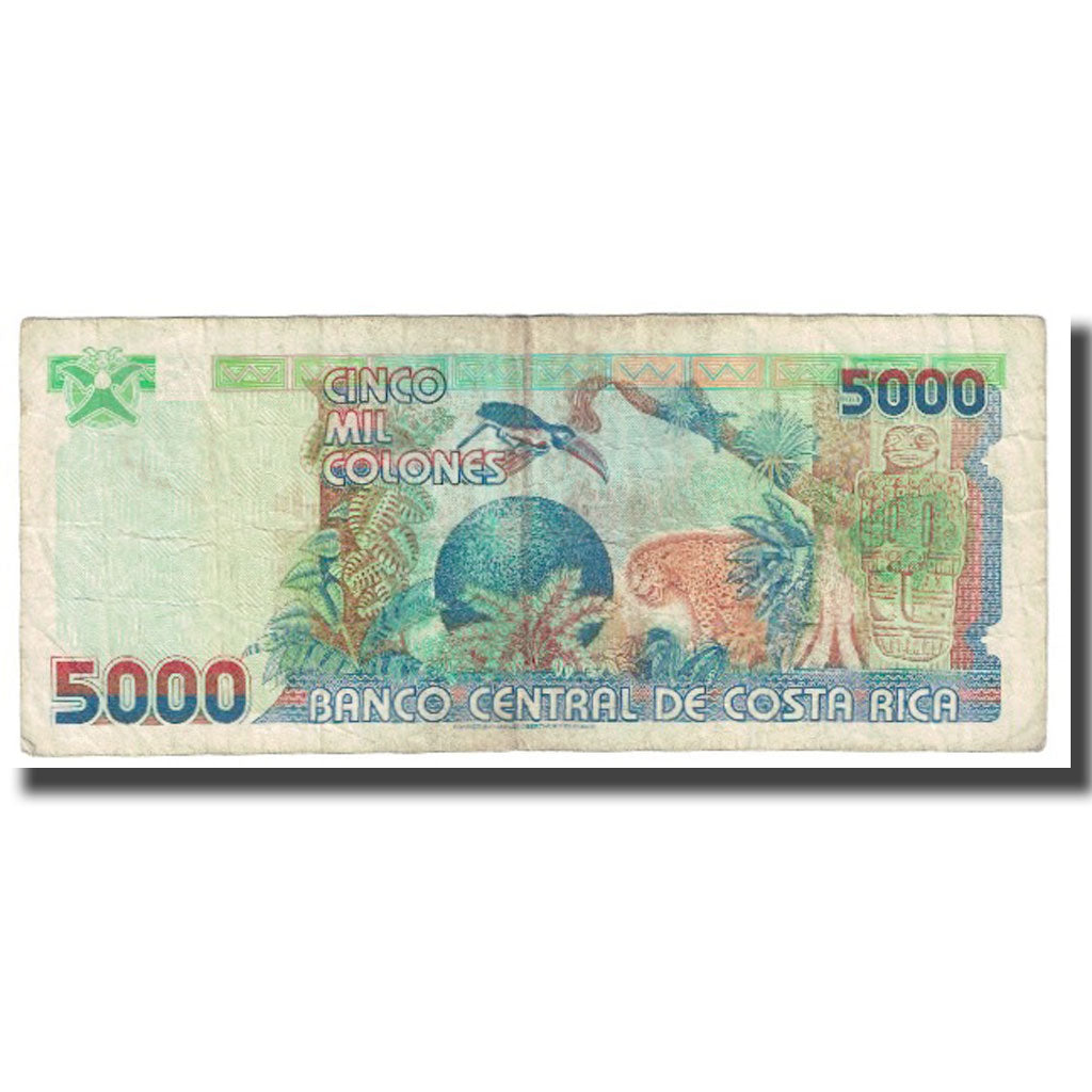 Billete, 5000 Colones, 2005, Costa Rica, 2005-09-14, KM:268a, BC