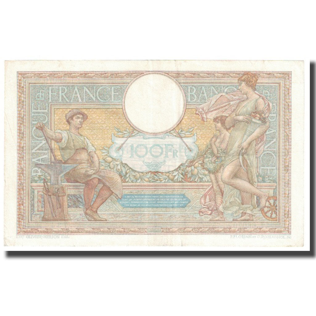Frankrijk, 100 Francs, Luc Olivier Merson, 1939, 1939-04-13, SUP, Fayette:25.44