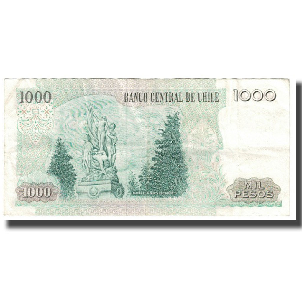 Banknote, Chile, 1000 Pesos, 2005, KM:154f, EF(40-45)