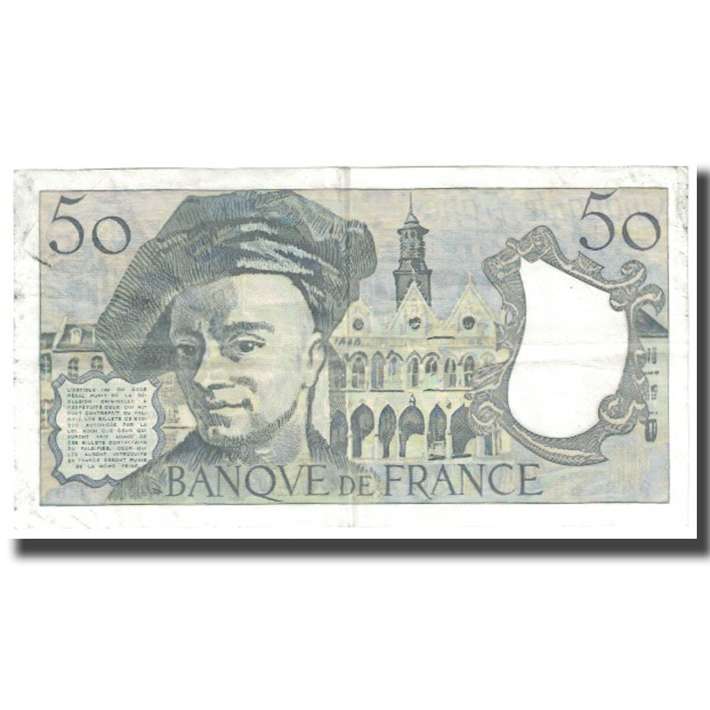 Francia, 50 Francs, Quentin de La Tour, 1977, BC, Fayette:67.02, KM:152a