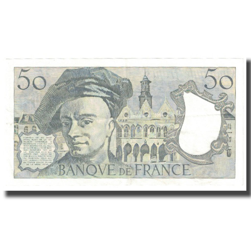 Francia, 50 Francs, Quentin de La Tour, 1977, BC, Fayette:67.02, KM:152a