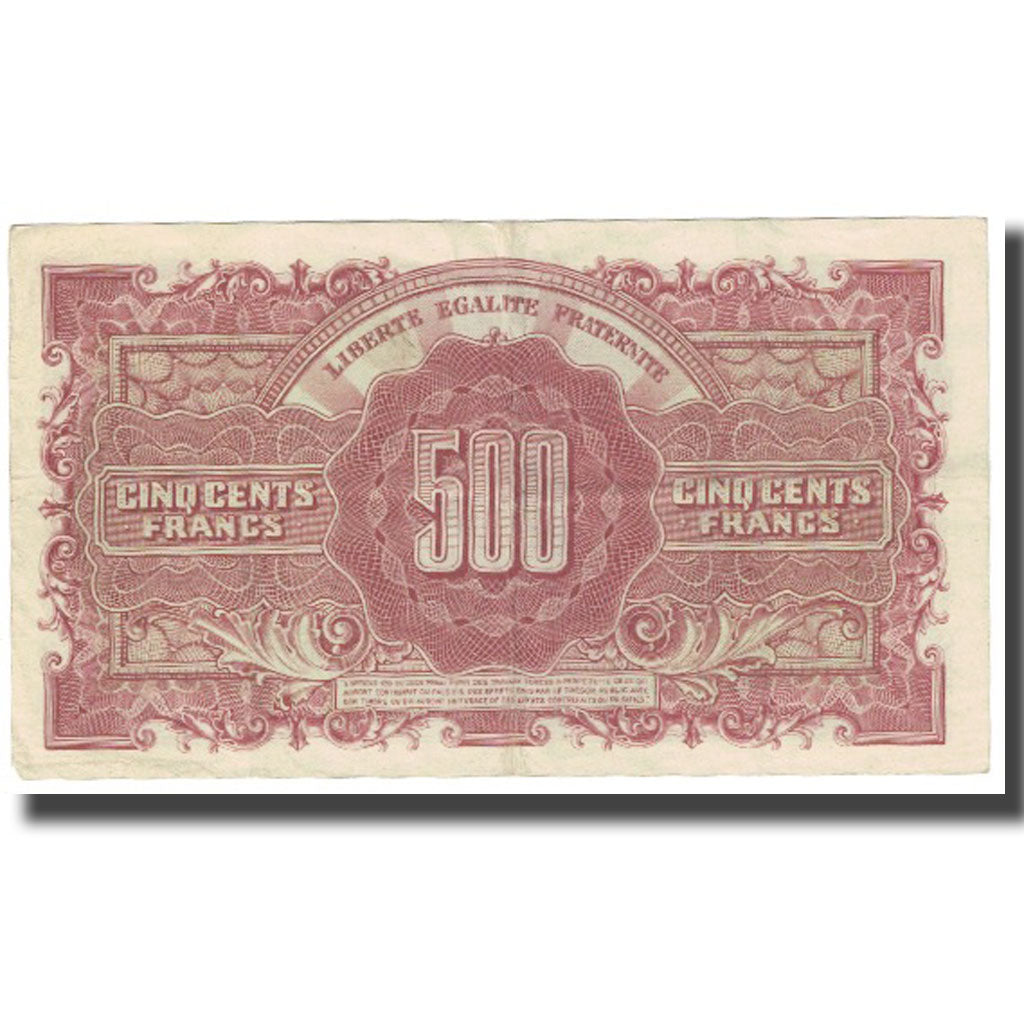 Frankrijk, 500 Francs, Marianne, SPL, Fayette:11.3, KM:106