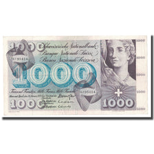 Banknote, Switzerland, 1000 Franken, 1972, 1972-01-24, KM:52b, EF(40-45)