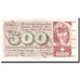 Banknote, Switzerland, 500 Franken, 1972, 1972-01-24, KM:50b, AU(55-58)