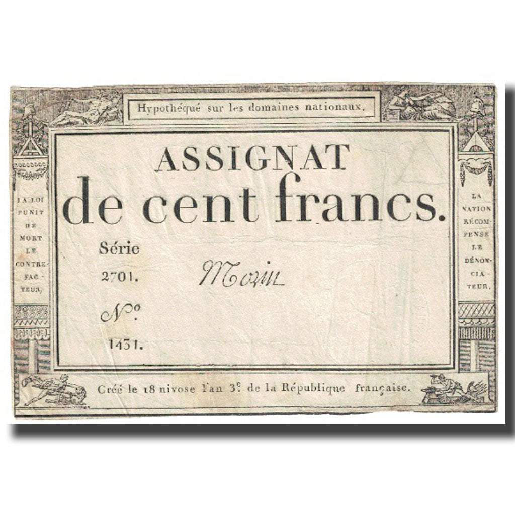 Francia, 100 Francs, BB, Fayette:ass.42a, KM:A78
