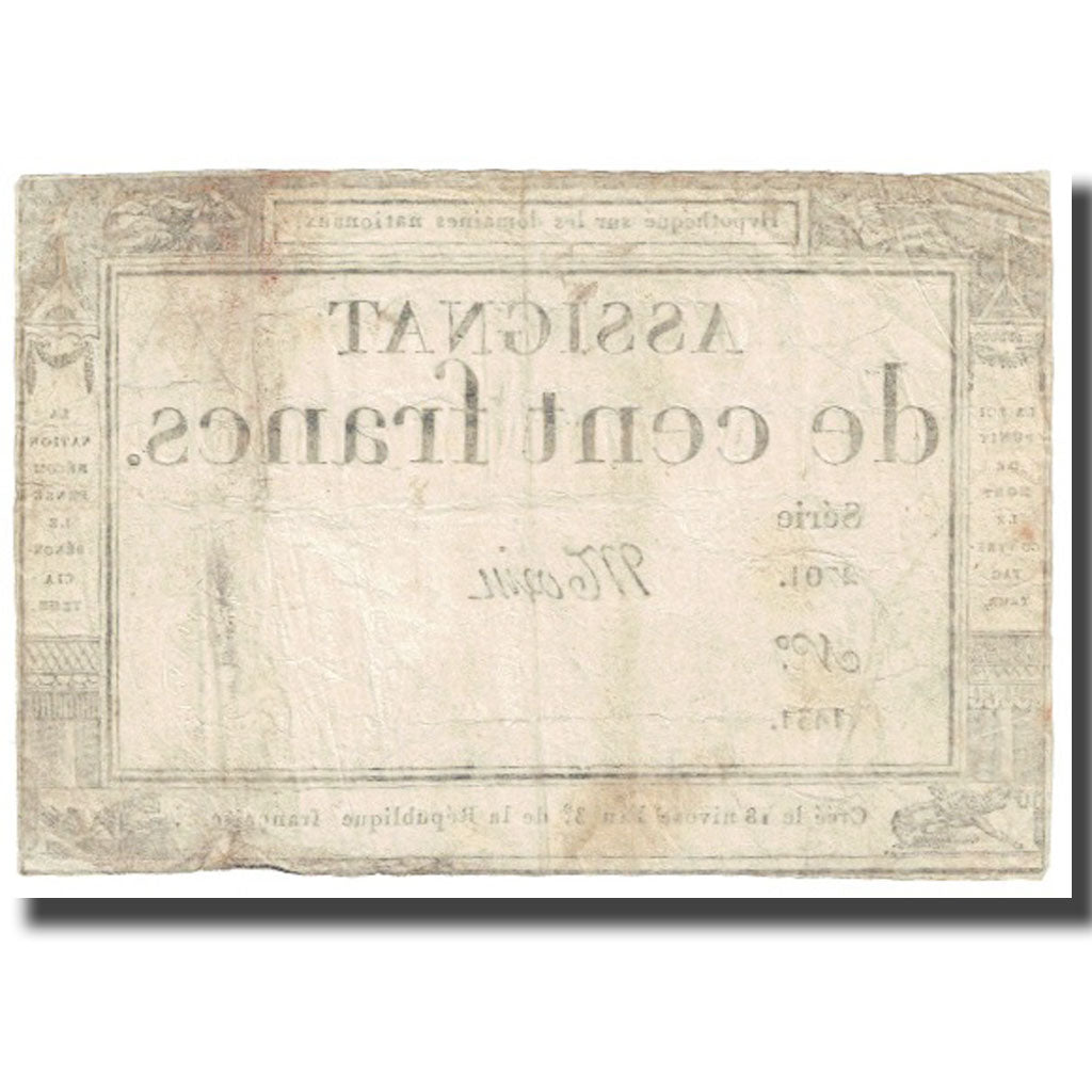 Francia, 100 Francs, BB, Fayette:ass.42a, KM:A78