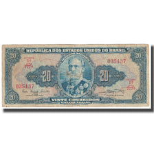 Banknote, Brazil, 20 Cruzeiros, KM:168b, VF(20-25)