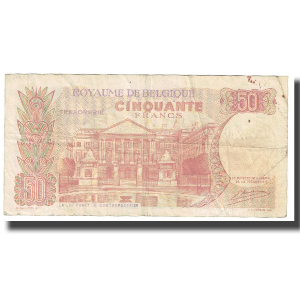 Biljet, België, 50 Francs, 1966, 1966-05-16, KM:139, TB