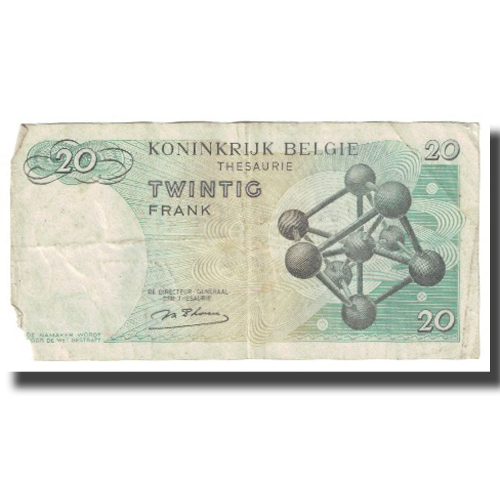 Biljet, België, 20 Francs, 1964, 1964-06-15, KM:138, TB