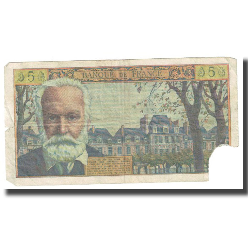 France, 5 Nouveaux Francs, 1960, 1960-02-04, VF(20-25), Fayette:56.05, KM:141a