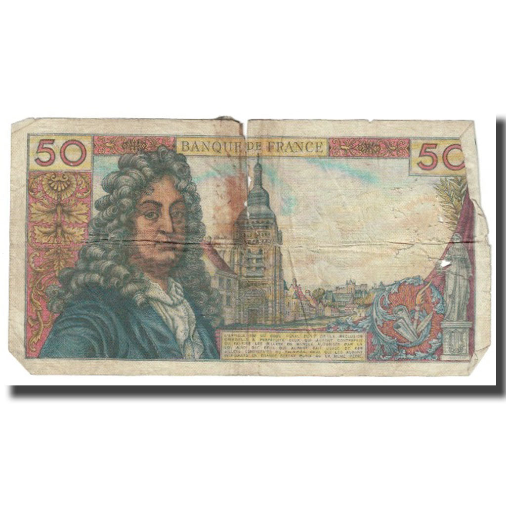 Frankrijk, 50 Francs, 1963, 1963-05-02, TB, Fayette:64.5, KM:148a