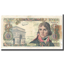 France, 10,000 Francs, Bonaparte, 1957, 1957-11-07, VF(20-25), Fayette:51.10