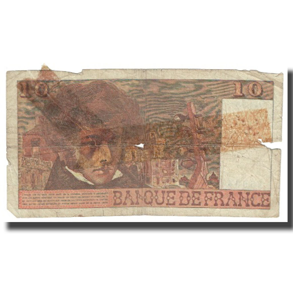 Frankrijk, 10 Francs, Berlioz, 1974, 1974-04-04, TB, Fayette:63.05, KM:150a