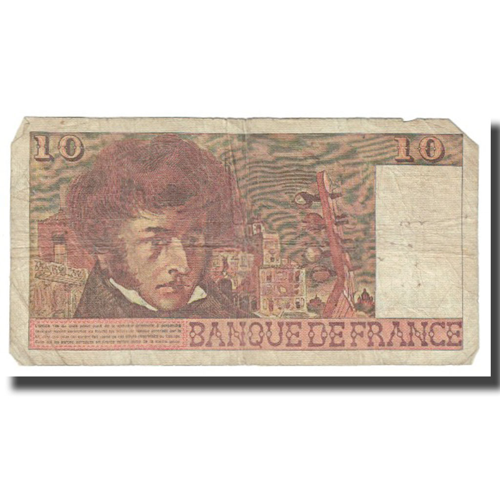 Frankrijk, 10 Francs, Berlioz, 1978, 1978-07-06, TB, Fayette:63.05, KM:150a