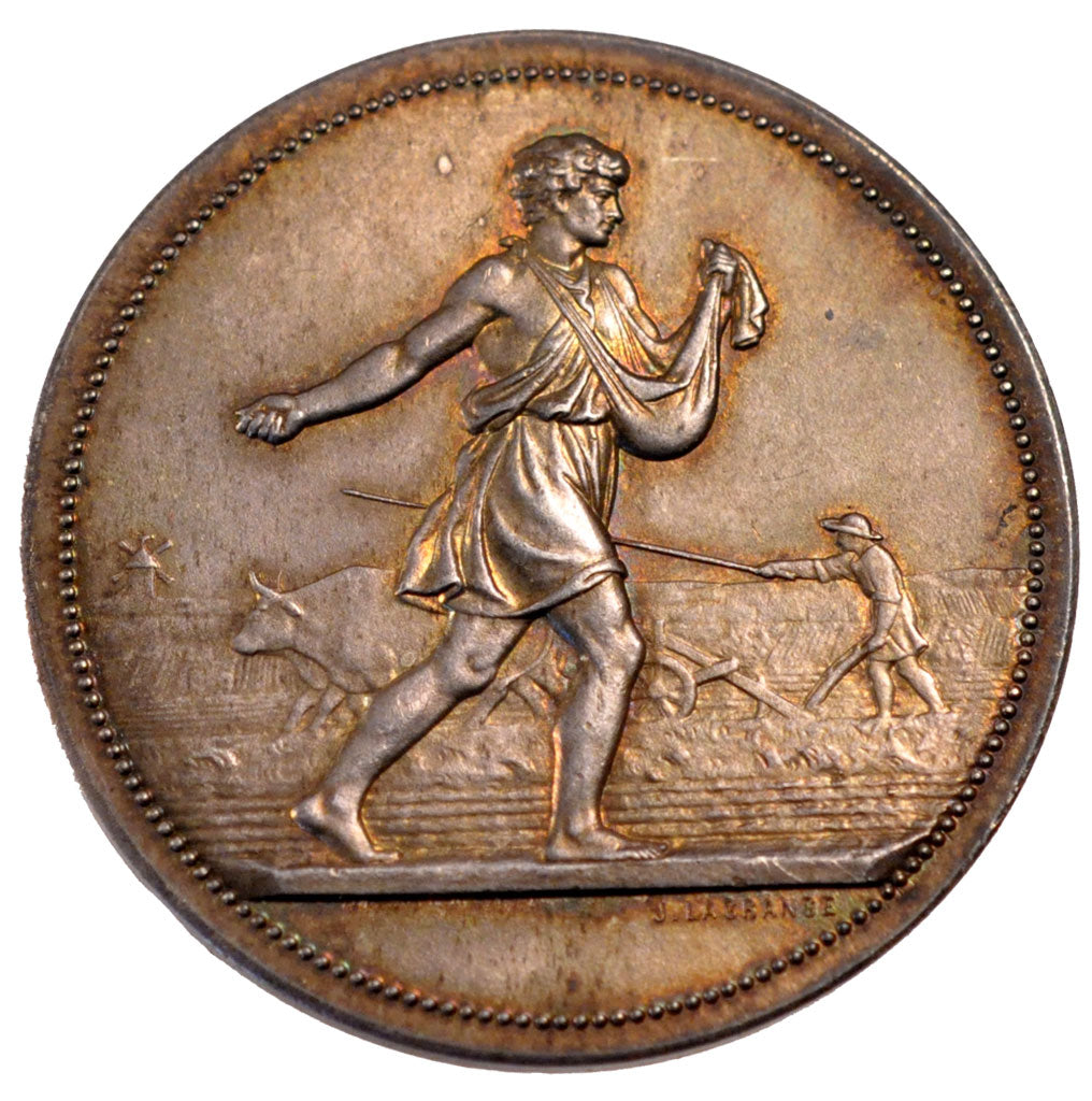 FRANCE, Business & industry, French Third Republic, Medal, 1873, AU(55-58),...