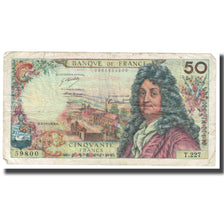 France, 50 Francs, Racine, 1973, 1973-10-04, EF(40-45), Fayette:64.27, KM:148d