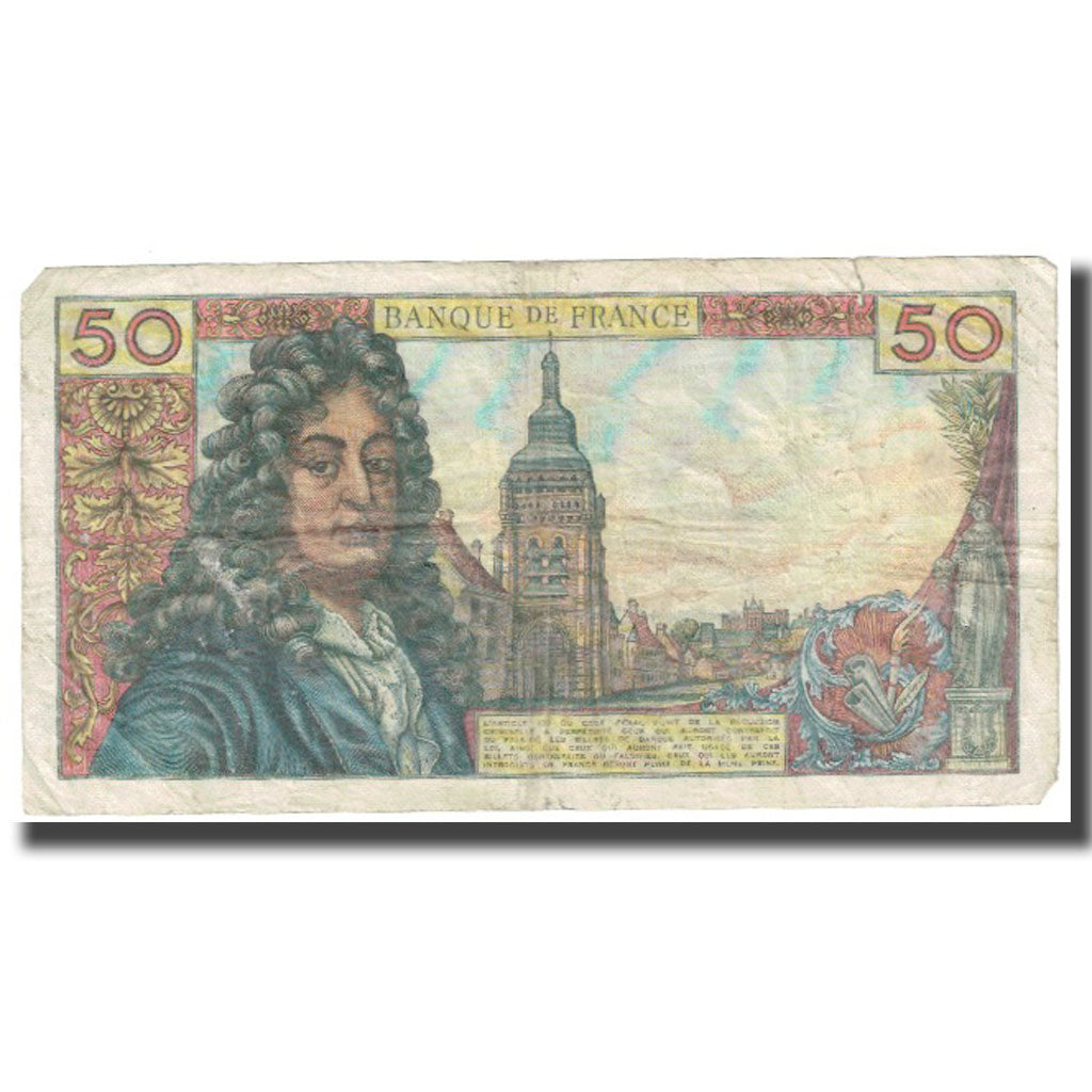 Francia, 50 Francs, Racine, 1973, 1973-10-04, MBC, Fayette:64.27, KM:148d