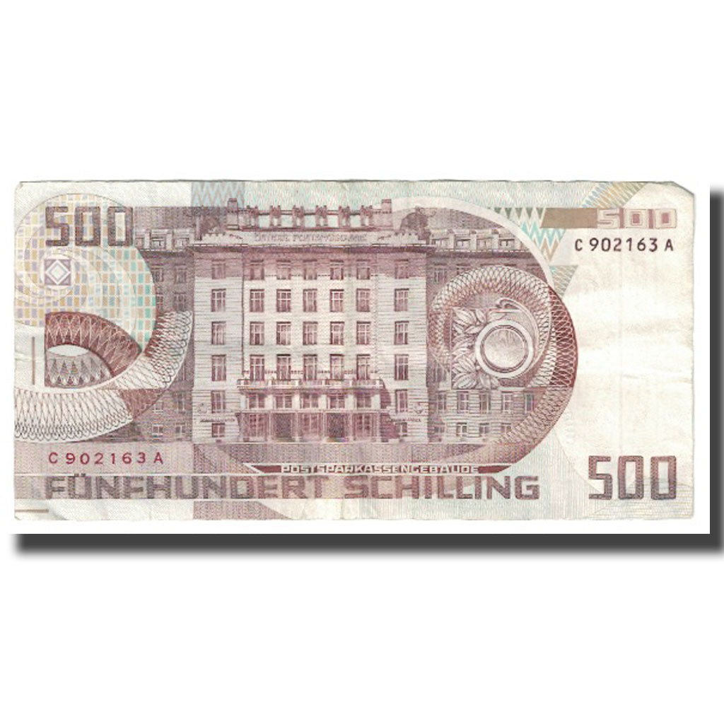 Geldschein, Österreich, 500 Schilling, 1985, 1985-07-01, KM:151, SS
