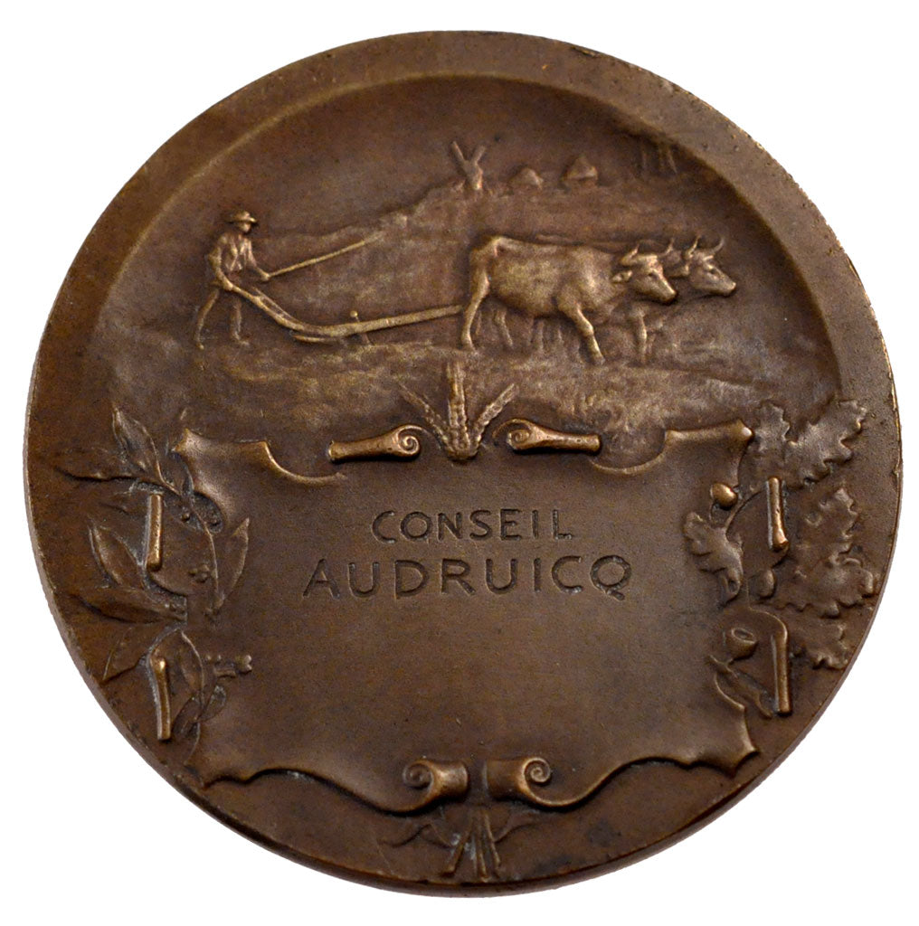 FRANCE, Politics, Society, War, French Third Republic, Medal, AU(50-53),...